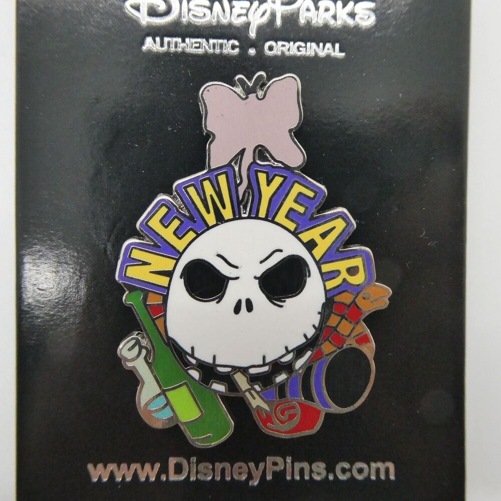 Nightmare Before Christmas Disney Parks Pin Trading Jack Skellington New Year